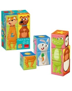 Goula Giochi Primi Mesi-6 Cubi Match & Mix -