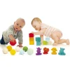 Prenatal Giochi Primi Mesi-3 In 1 Baby Soft Toys: 8 Cune + 4 Animal + 8 Ball