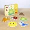 Goula Puzzle Per Bambini-6 Puzzle Form -