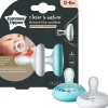 Tommee Tippee Succhietti-2 Succhi Simili Al Seno Mat0-6M