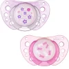 Chicco Succhietti-2 Succhietti Air Caucciu 0-6M Rosa/Viola