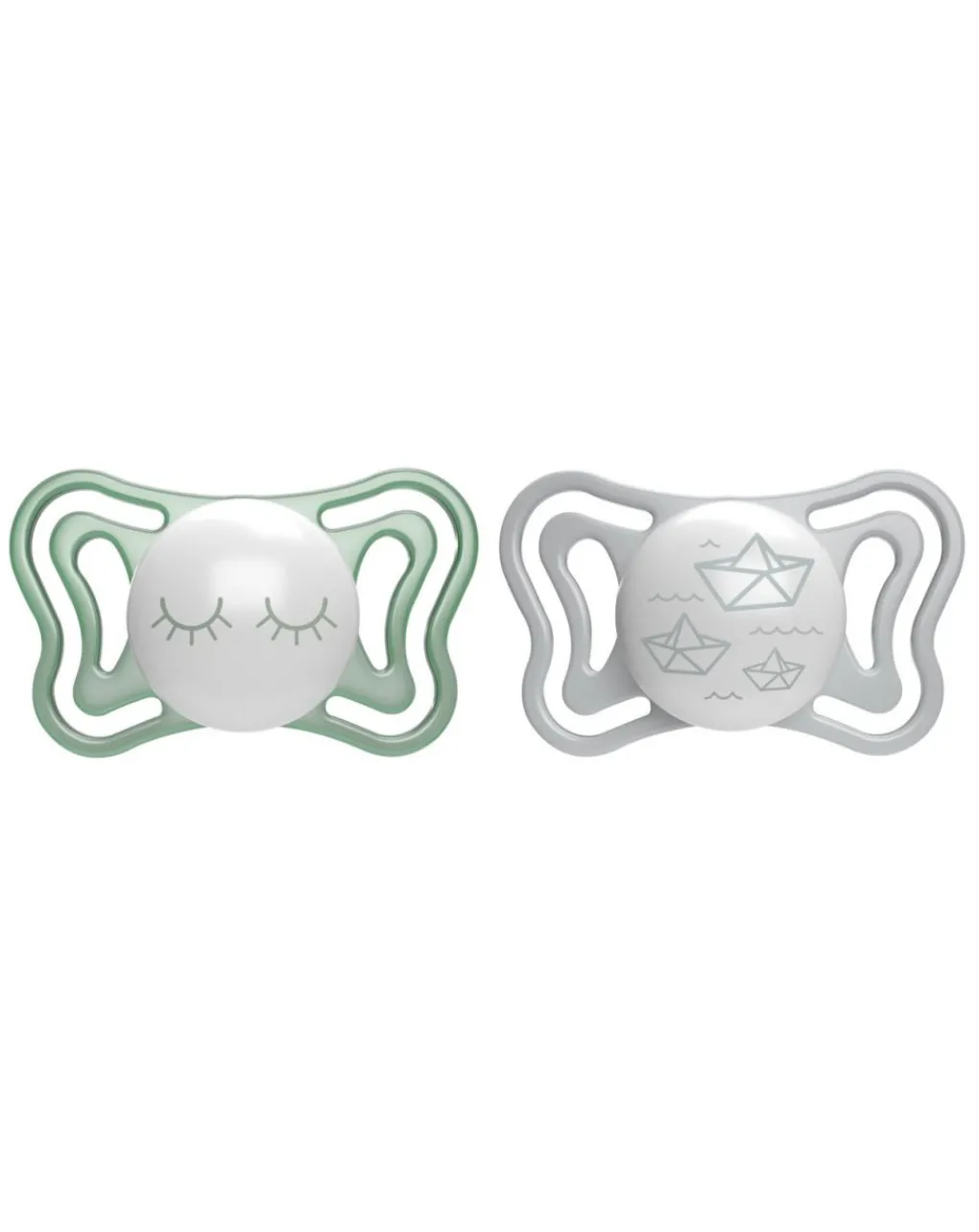 Chicco Succhietti-2 Succhietti Physio Light Glow 16-36M -