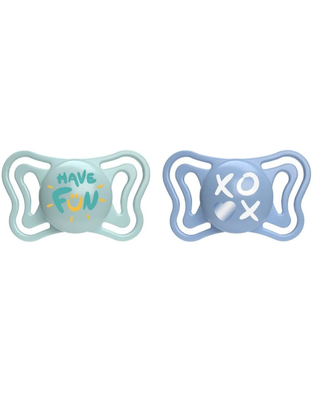 Chicco Succhietti-2 Succhietti Physio Light Silicone 6-16M Azzurro -