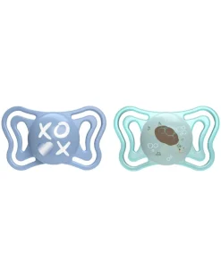 Chicco Succhietti-2 Succhietti Physio Light Silicone 6-16M Azzurro -