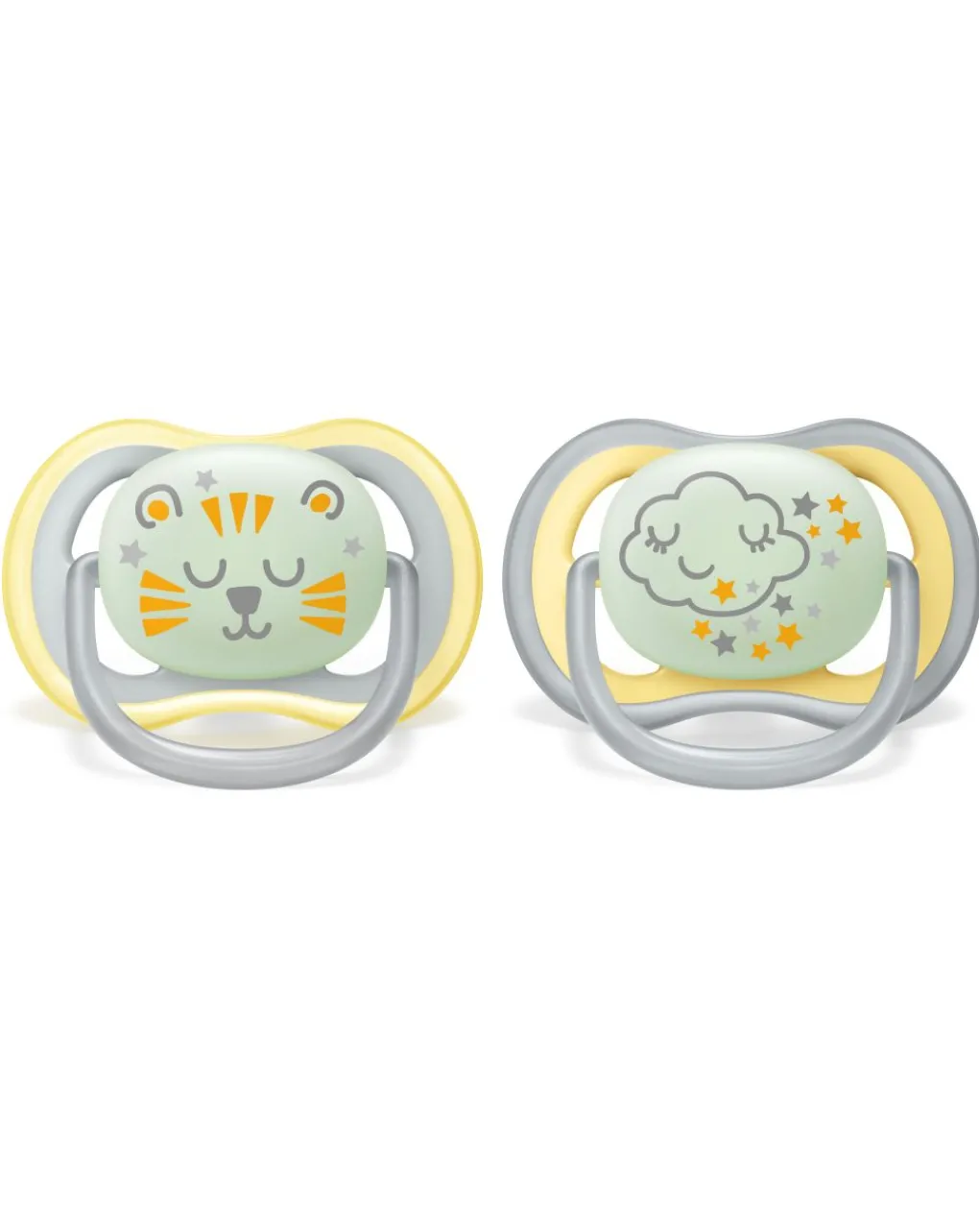 Philips Avent Succhietti-2 Succhietti Ultra Air Night 18M+ Neutro -