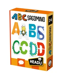 Headu Giochi Didattici-Abc Sagomino. L’Alfabeto Delle Lettere Sagomate! 3/6 Anni -