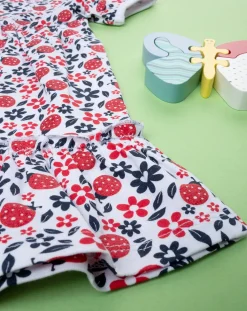 Prenatal Vestiti E Completi-Abito Bimba Fantasia Allover Fiori Colorati