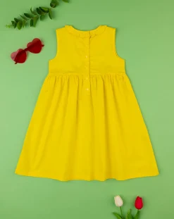 Prenatal Vestiti E Completi-Abito Bimba Giallo
