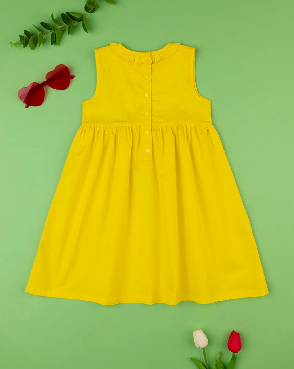 Prenatal Vestiti E Completi-Abito Bimba Giallo