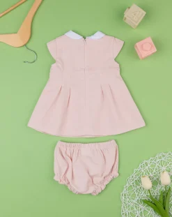 Prenatal Abiti Completi E Tutine-Abito Bimba Piquet Rosa