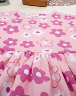 Prenatal Vestiti E Completi-Abito Bimba Rosa 