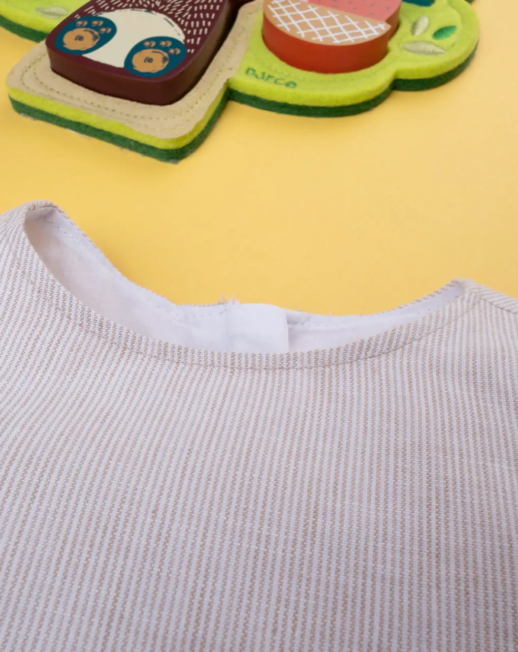 Prenatal Vestiti E Completi-Abito Lino Bimba Beige