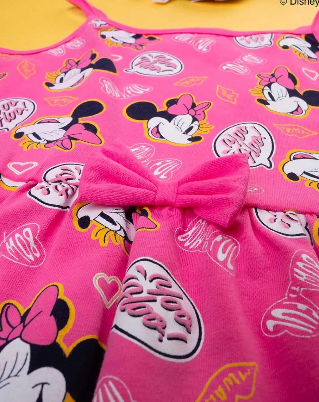 Prenatal Vestiti E Completi-Abito Mare Bimba "Minnie” Rosa