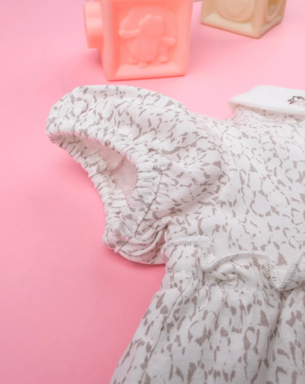 Prenatal Abiti Completi E Tutine-Abito Neonata Jersey Con Balze