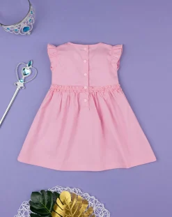 Prenatal Vestiti E Completi-Abito Popeline Bimba Rosa