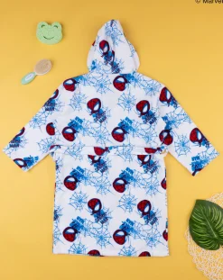 Prenatal Accessori Bambino-Accappatoio Bambino Spiderman In Ciniglia