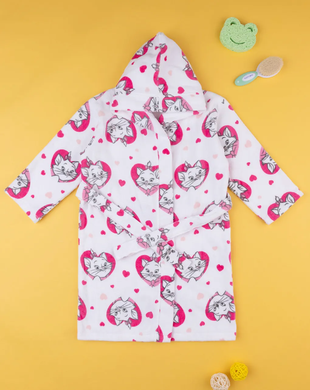 Prenatal Accessori Bambina-Accappatoio Ciniglia Bambina "Aristogatti”