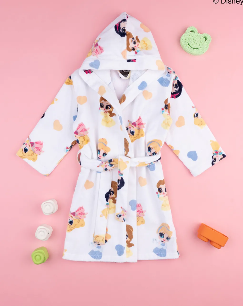 Prenatal Accessori Bambina-Accappatoio Ciniglia Bimba "Principesse”
