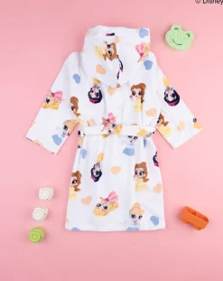 Prenatal Accessori Bambina-Accappatoio Ciniglia Bimba "Principesse”