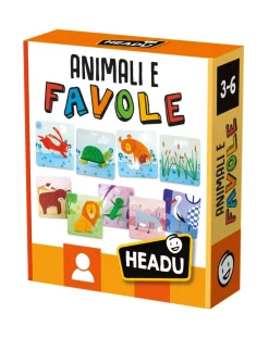 Headu Giochi Didattici-Animali E Favole. Gioca Componi E Inventa! 3/6 Anni -