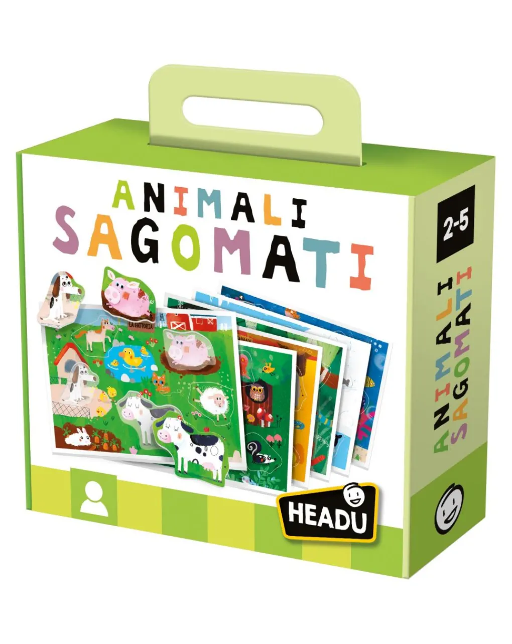 Headu Giochi Interattivi E Prescolari-Animali Sagomati. Una Tombola Divertente Per Socializzare Da Piccoli! 2/4 Anni -