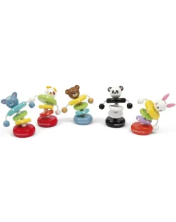Wood'N'Play Giochi Primi Mesi-Animali Snodabili In Legno- Wood’N’Play