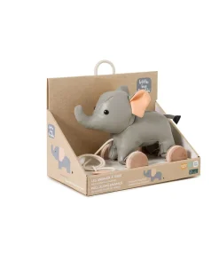 Little big friends Giochi Primi Mesi-Animali Trainabili Vincent L’Elefante -