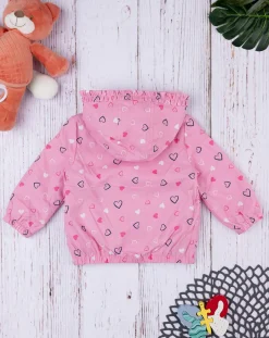 Prenatal Giubbini E Piumini-Antivento Doppio Bimba Rosa