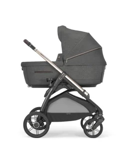 Inglesina Trio E Duo-Aptica System Quattro Colore Velvet Grey Con Seggiolino Auto Darwin Infant E Telaio Palladio -