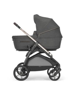 Inglesina Trio E Duo-Aptica System Quattro Colore Velvet Grey Con Seggiolino Auto Cab + Telaio Palladio -