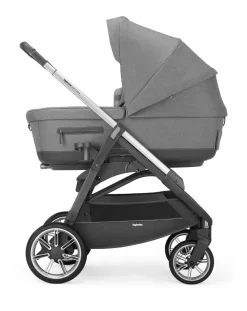 Inglesina Trio E Duo-Aptica System Quattro Colore Kensington Grey Con Telaio Grafite E Seggiolino Auto Cab