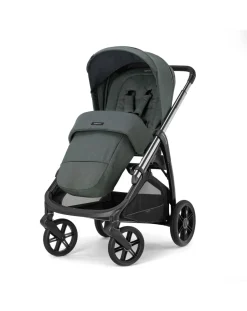 Inglesina Trio E Duo-Aptica System Quattro Colore Emerald Green Con Seggiolino Auto Darwin Infant Recline + Telaio Litio -