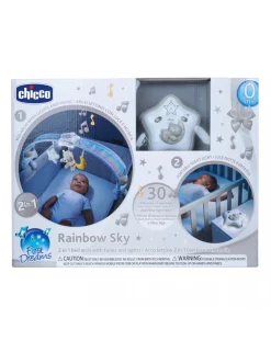 Chicco Giostrine E Carillon Neonato-Arco Lettino Rainbow Sky Neutro -