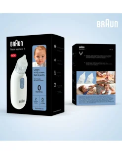 Braun Cura Naso Occhi E Orecchie-Aspiratore Nasale