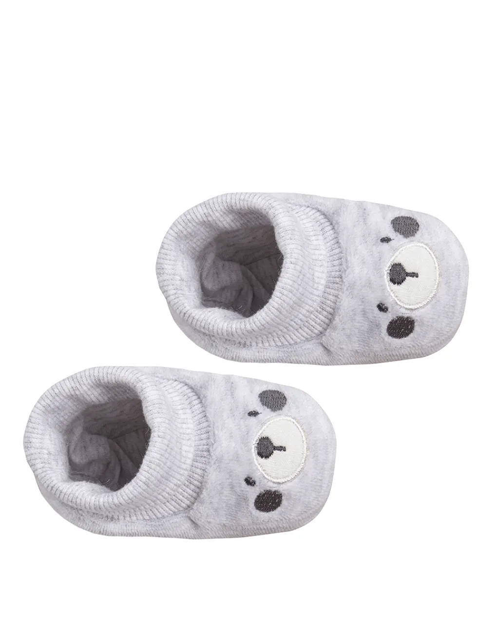 Prenatal Scarpine E Calze-Babbucce In Ciniglia Con Orso