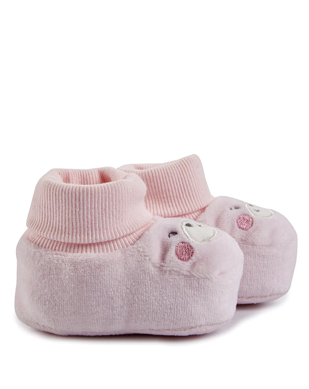 Prenatal Scarpine E Calze-Babbucce In Ciniglia Rosa Chiaro