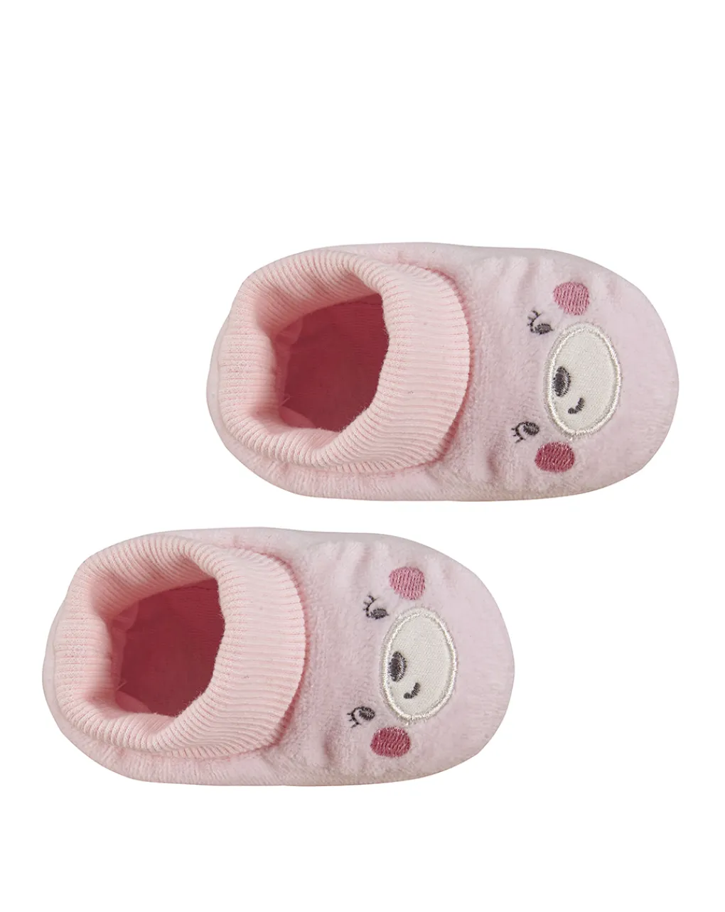Prenatal Scarpine E Calze-Babbucce In Ciniglia Rosa Chiaro