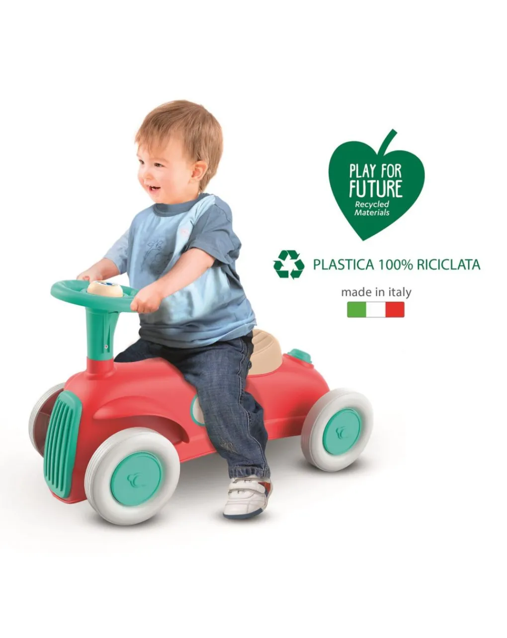 Clementoni Cavalcabili E Primi Passi-Baby - La Mia Prima Macchinina