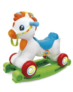 Baby Clementoni Giochi Primi Mesi-- Martino Il Cavallinocavalcabile E Primi Passi