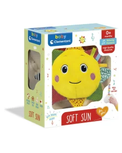 Baby Clementoni Pupazzi Peluche E Dou Dou-- Soft Sun Gioco Musicalecarillon Neonato