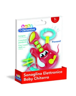 Clementoni Sonaglini E Trillini-Baby - Sonaglino Elettronico Baby Chitarra