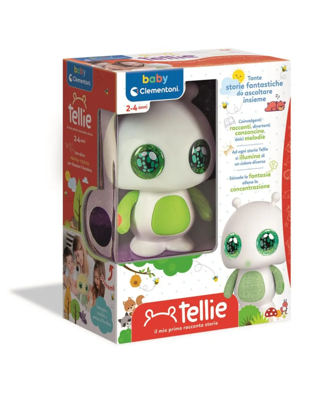 Clementoni Giochi Interattivi E Prescolari-Baby - Tellie