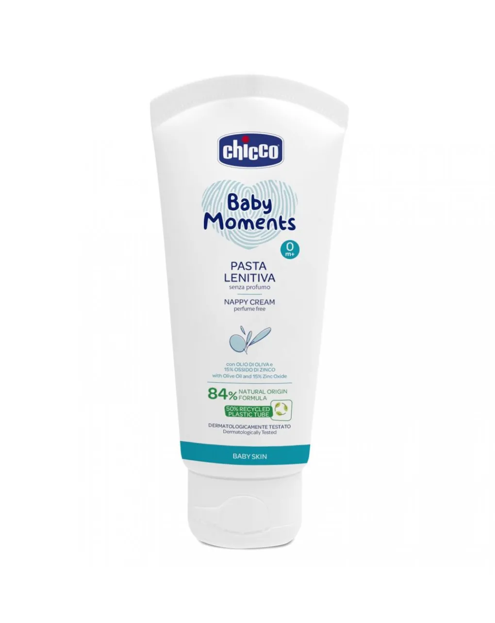 Chicco Pasta E Polvere Cambio-Baby Moments Pasta Lenitiva Baby Skin