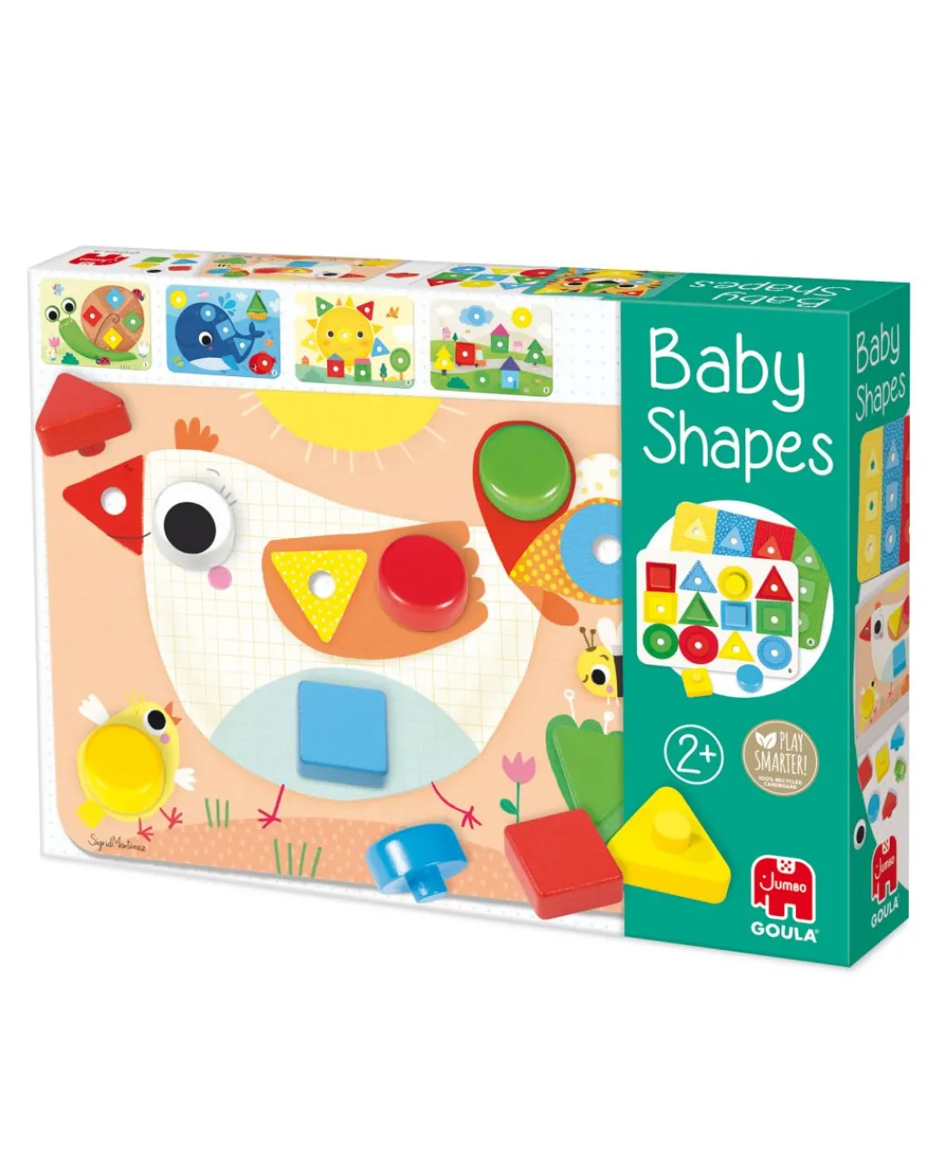 Goula Giochi Didattici-Baby Shapes Forme Bebe -