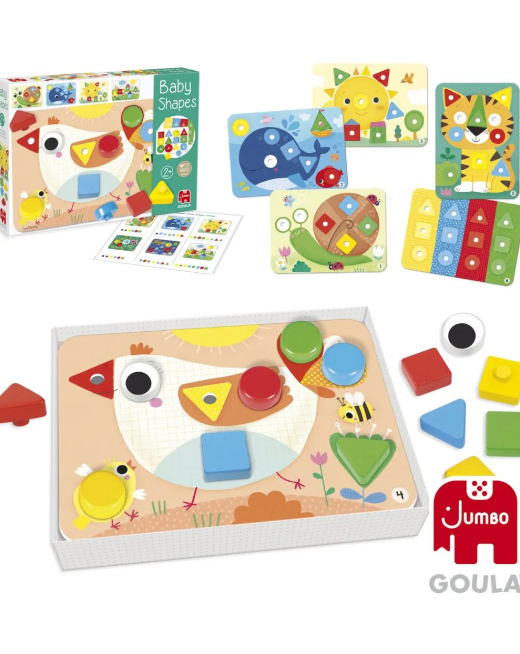 Goula Giochi Didattici-Baby Shapes Forme Bebe -