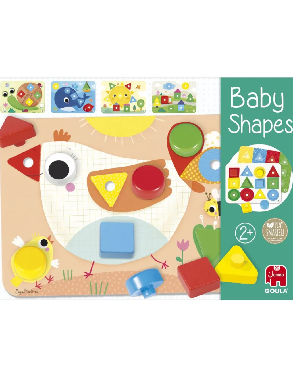 Goula Giochi Didattici-Baby Shapes Forme Bebe -