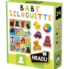 Headu Giochi Didattici-Baby Silhouette. Riconosci Le Sagome E Associa I Soggetti! 2/4 Anni -