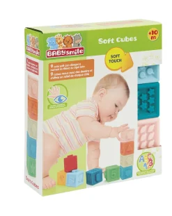 Baby Smile Giochi Primi Mesi-- Cubi Soft