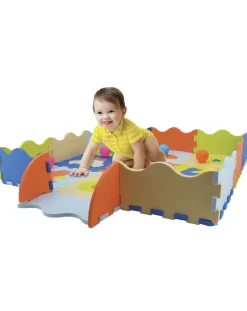 Baby Smile Palestrine E Tappeti Gioco-- Tappeto Puzzle Prime Forme