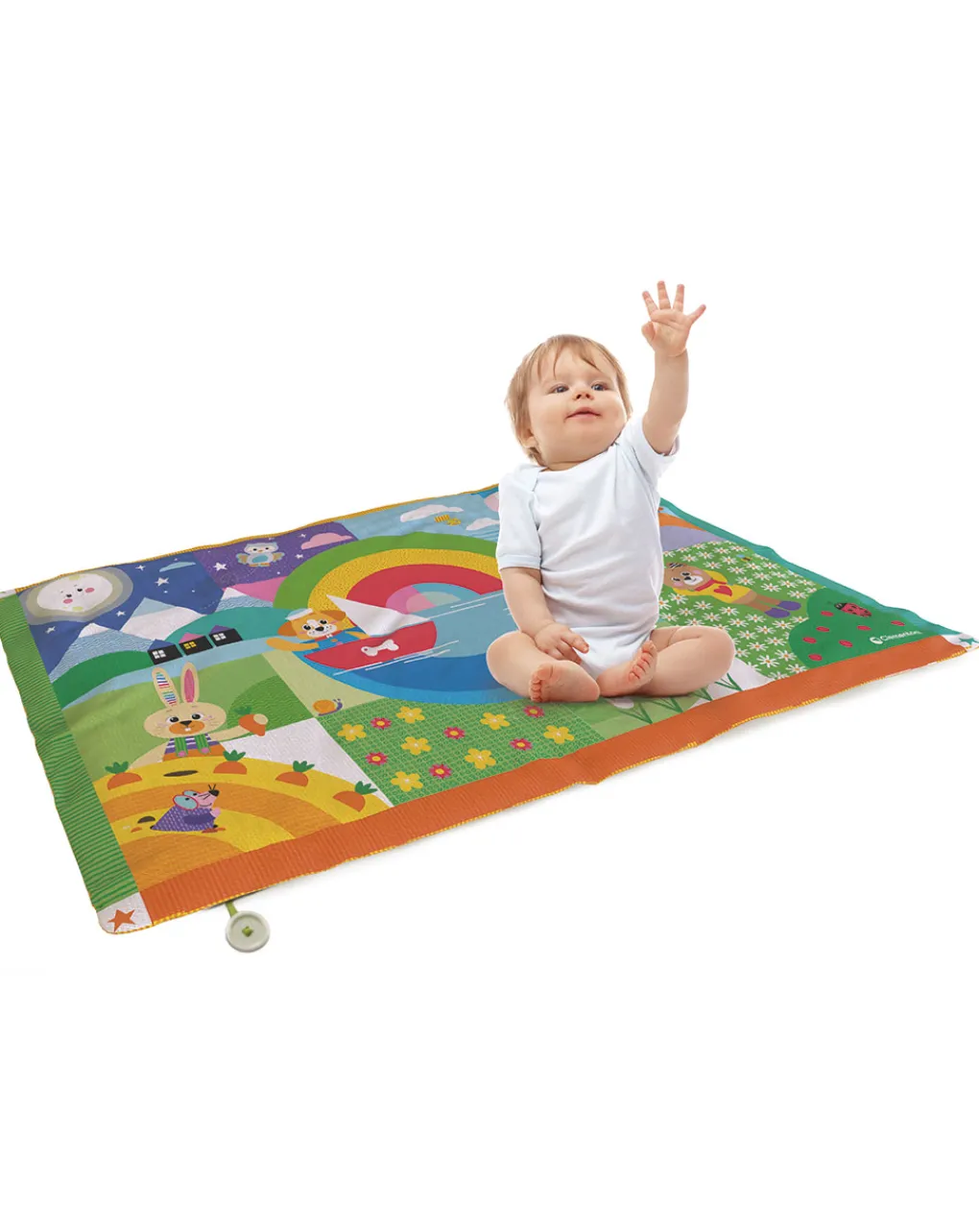 Baby Clementoni Palestrine E Tappeti Gioco-Baby Tappeto Soffice 135 X 90 Cm - For You